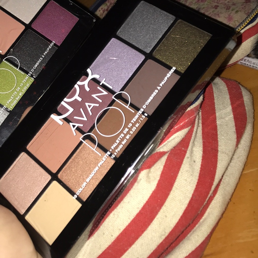 NWT nyx eyeshadow palette duo